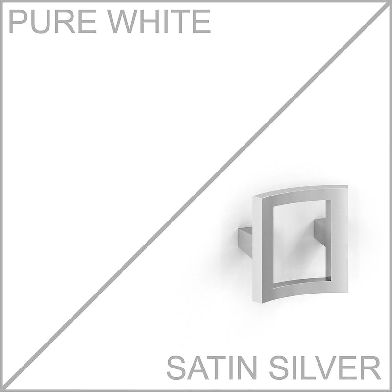 3-Drawer Mobile File Cabinet, Pure White