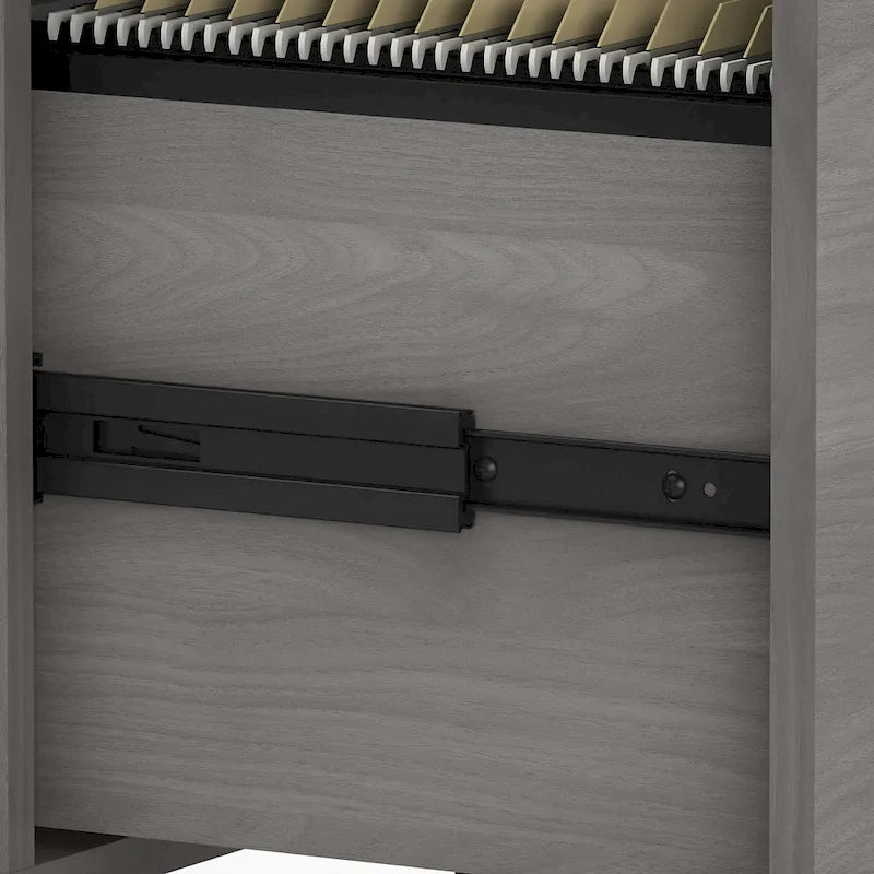 3-Drawer Mobile File Cabinet, Pure White