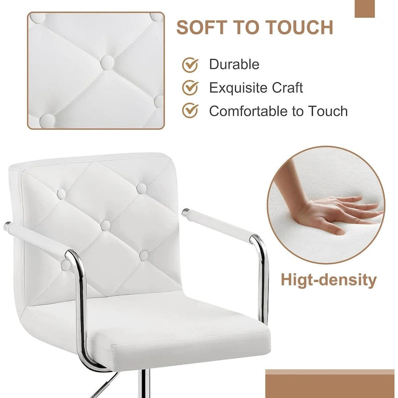 Chaises de bureau à domicile pivotantes à 360° et réglables en hauteur