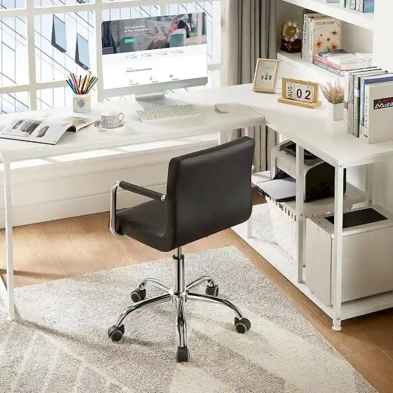 Chaises de bureau à domicile pivotantes à 360° et réglables en hauteur