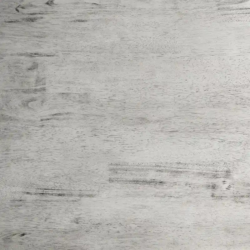 Table à manger en bois massif de qualité commerciale avec piètement tréteau