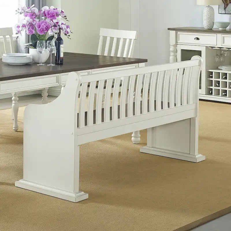 Banc de salle à manger style ferme Pew
