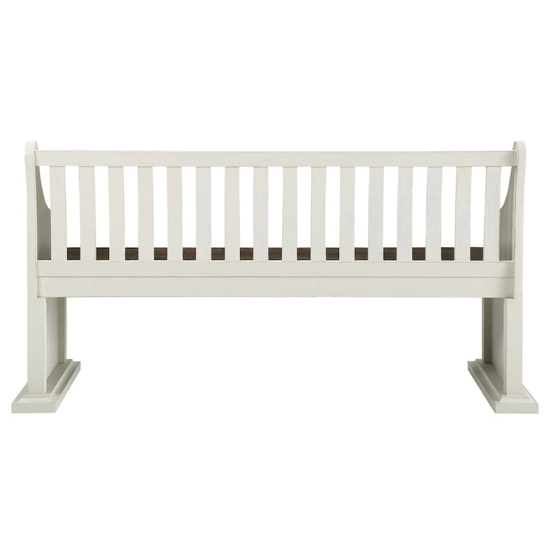 Banc de salle à manger style ferme Pew