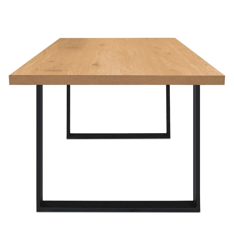 Table à manger rectangulaire moderne 71x31.5