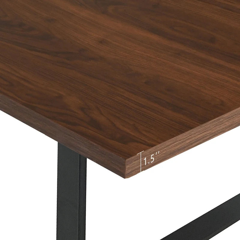 Table à manger rectangulaire moderne 71x31.5