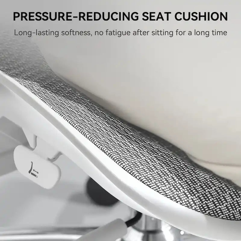 Chaise de bureau ergonomique en maille avec réglage de la profondeur d'assise - 74*70*127