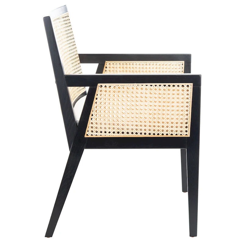 Chaise de salle à manger en rotin - 22L x 25P x 34H