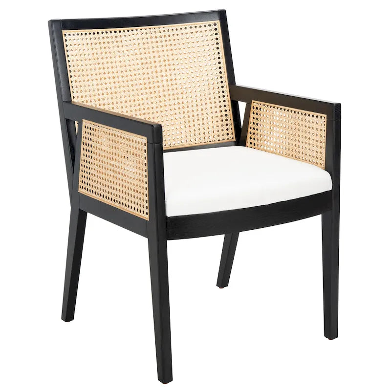 Chaise de salle à manger en rotin - 22L x 25P x 34H