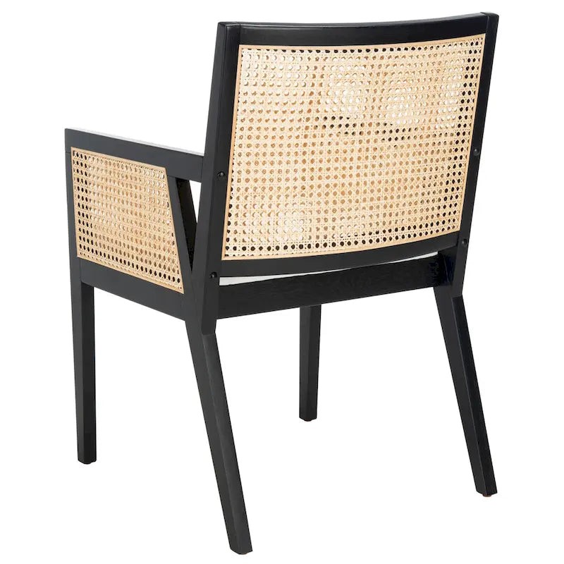 Chaise de salle à manger en rotin - 22L x 25P x 34H