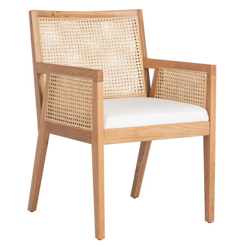Chaise de salle à manger en rotin - 22L x 25P x 34H