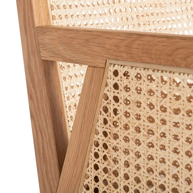Chaise de salle à manger en rotin - 22L x 25P x 34H