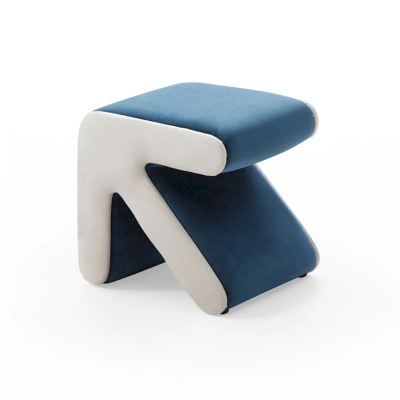Pouffe Moderne Créatif Rembourré en Velours
