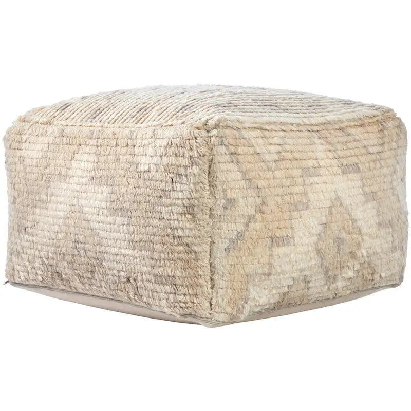Pouf médaillon traditionnel
