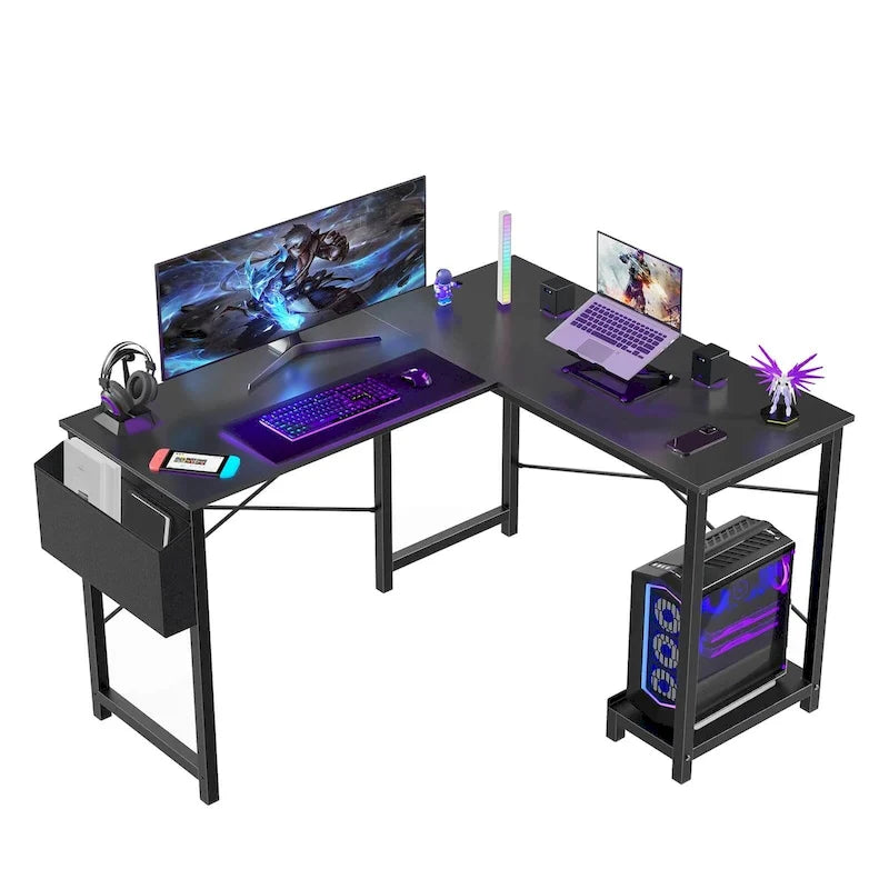 Bureau de jeu en L
